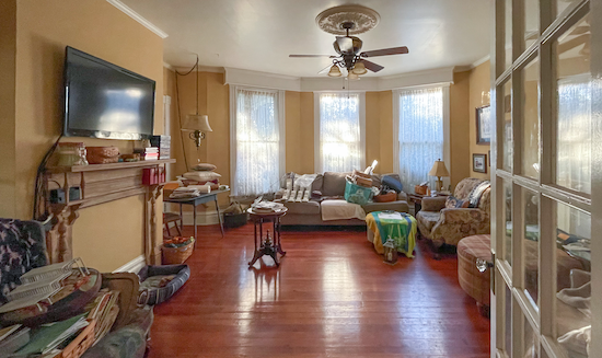 BEFOREhow to paint a room fast