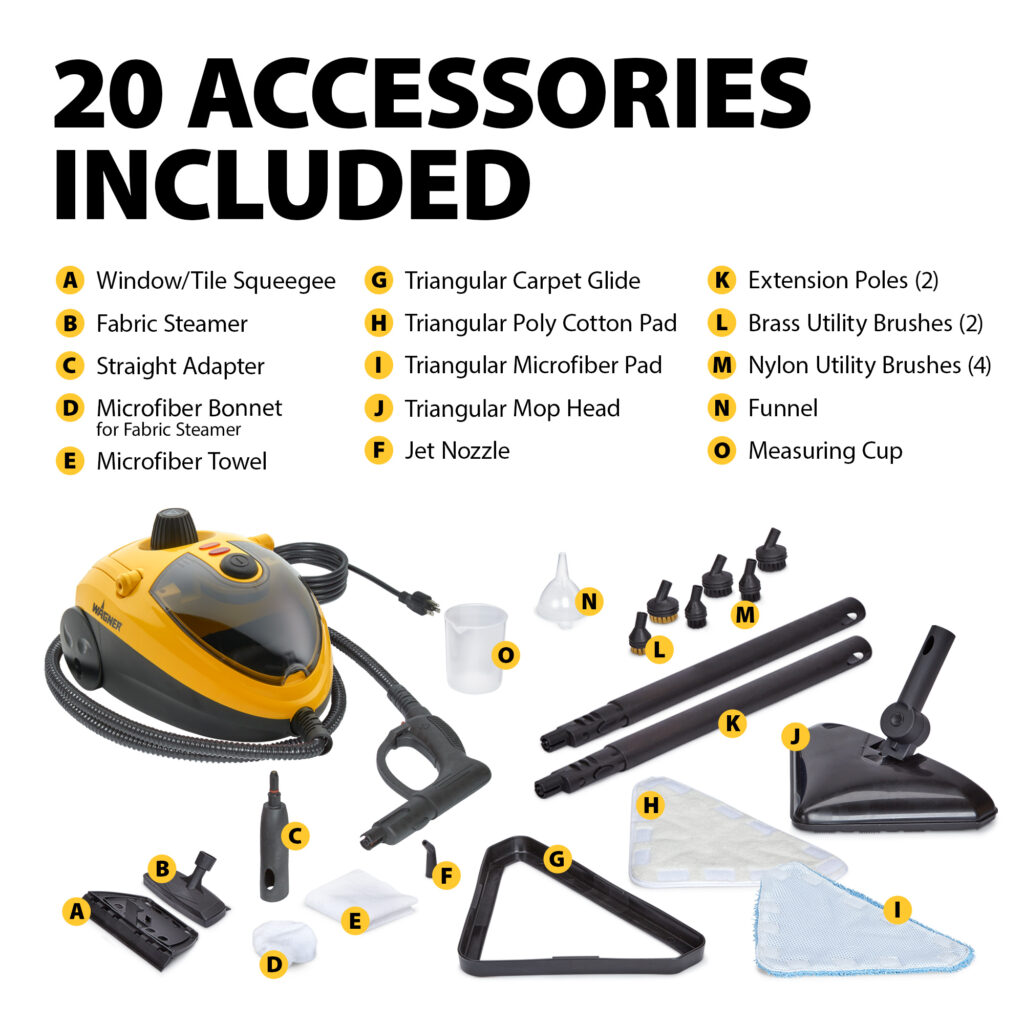 W 925e Steamer Accessories info