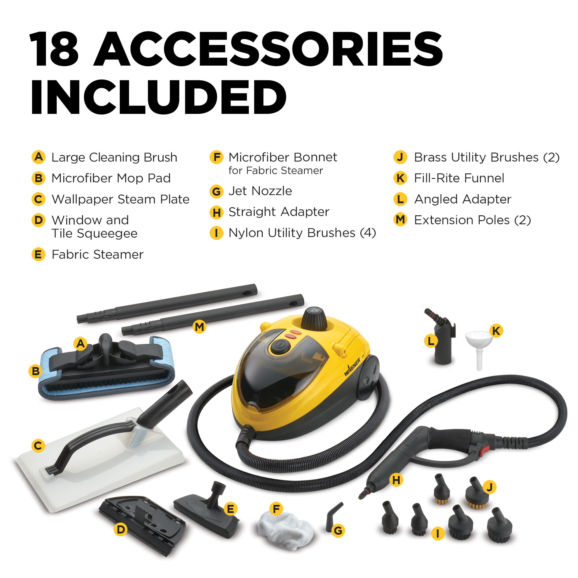 1 NEW W 915e Steamer Accessories info