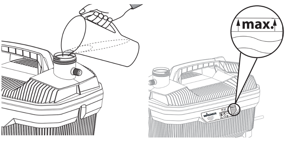 Filling your Earlex Steam Generator