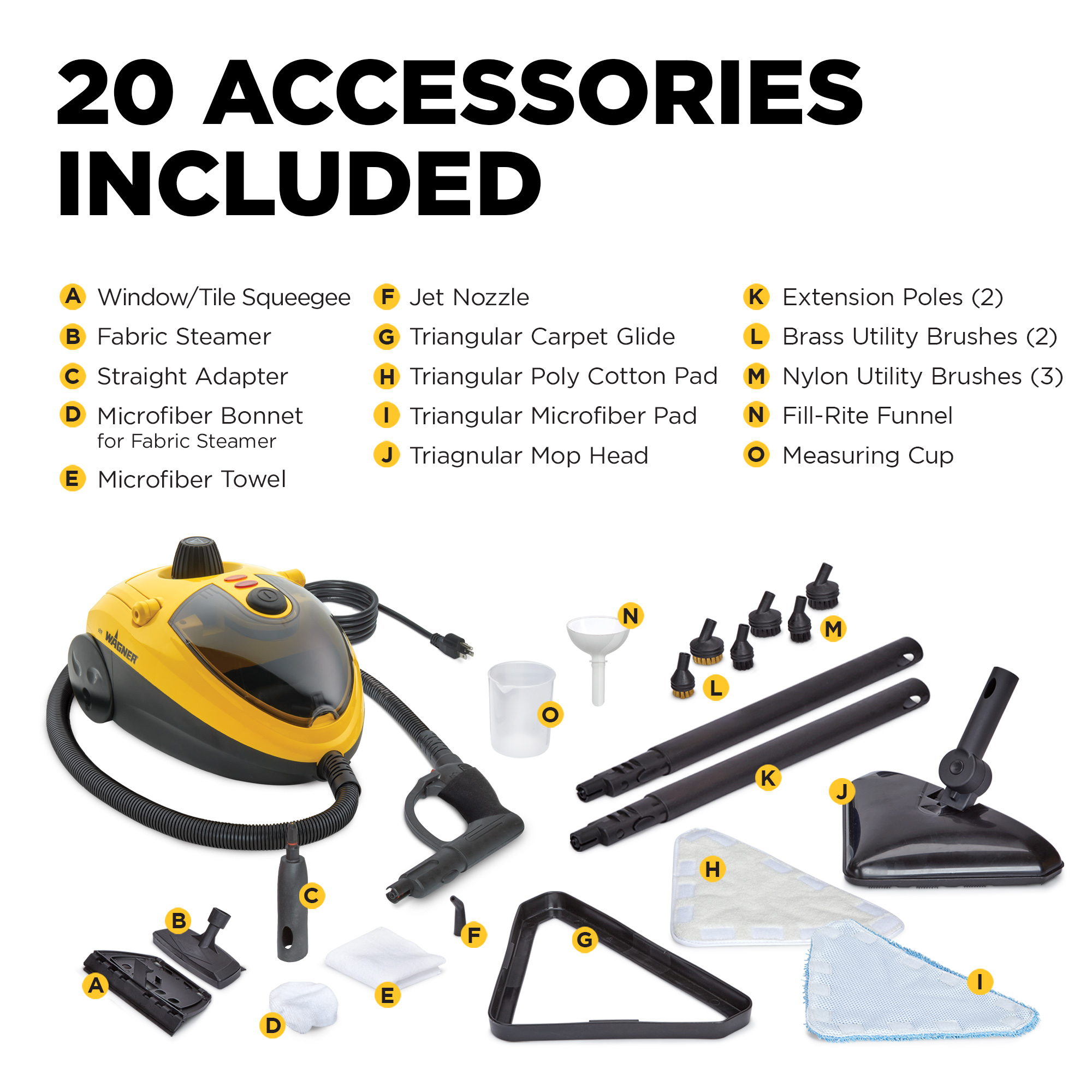 NEW W 925e Steamer Accessories info