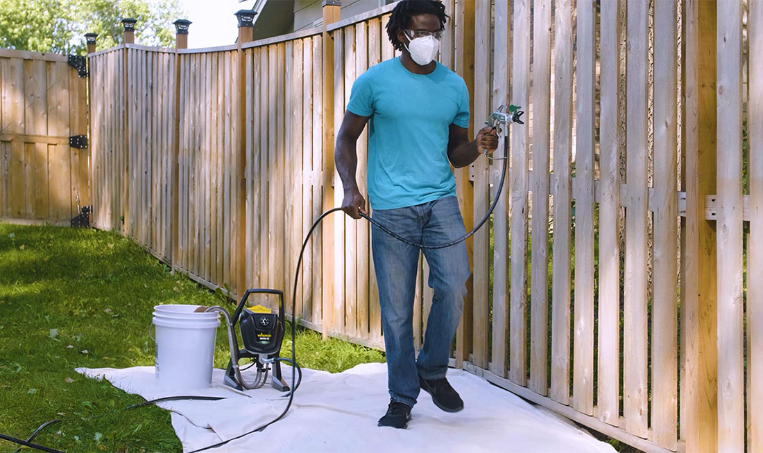 How to Stain a Fence with a Paint Sprayer - Wagner SprayTech