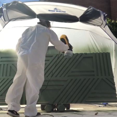 USING YOUR PAINT SPRAYER