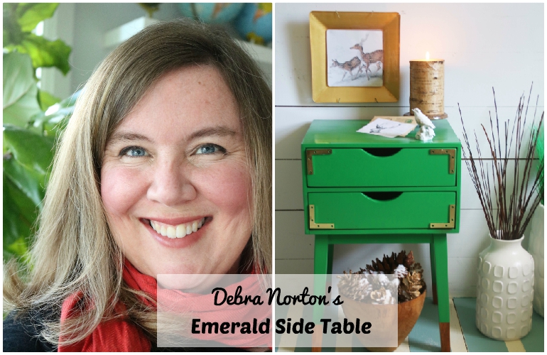 Debra Norton's emerald side table