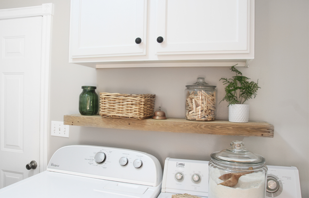 Laundry Room Makeover with EZ Roller