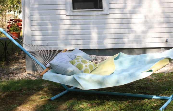 Enjoy the new hammock