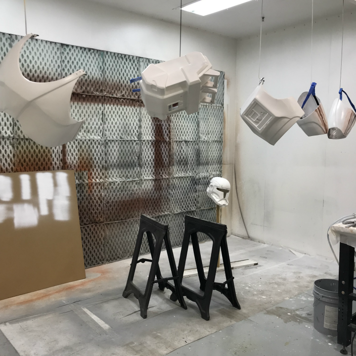 Get ready to paint - again