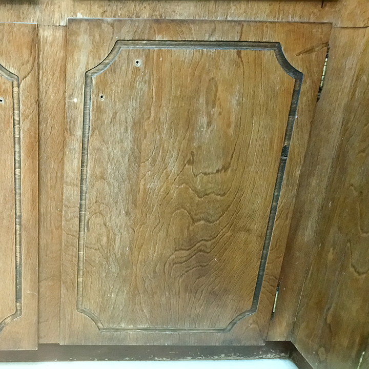 Remove cabinet doors