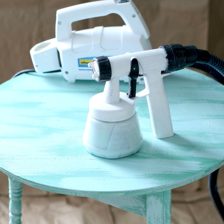 Spray on depth using saltwash