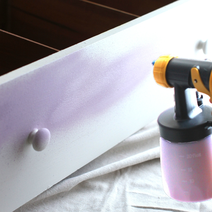 SPRAYING THE FURNITURE