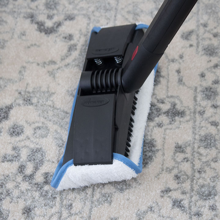 Attach cleaning towel
