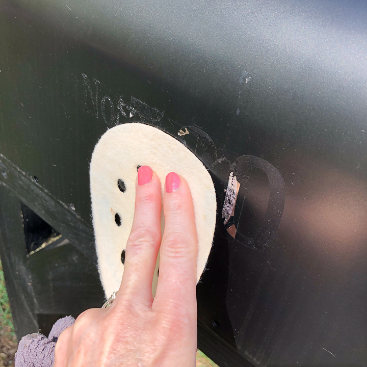 Sand and Remove Numbers