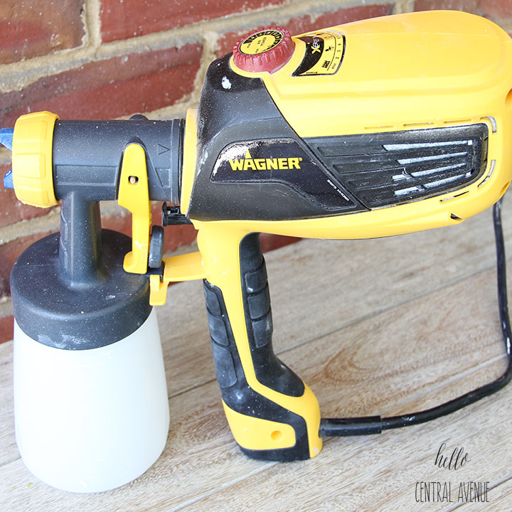 Grab your paint sprayer
