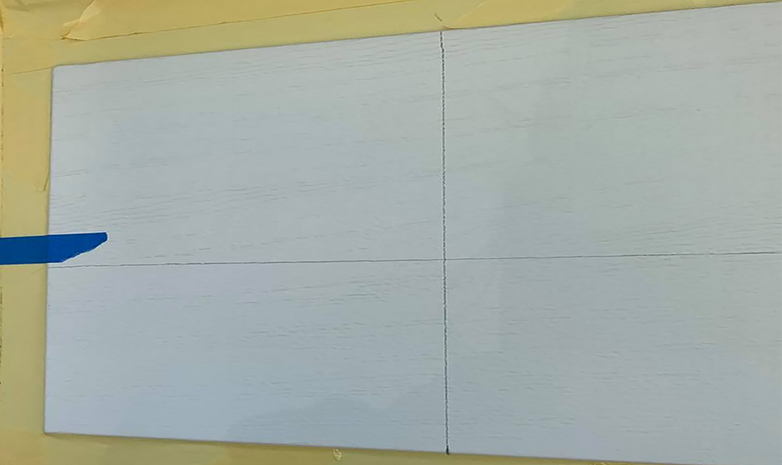 Stencil Faux Windows