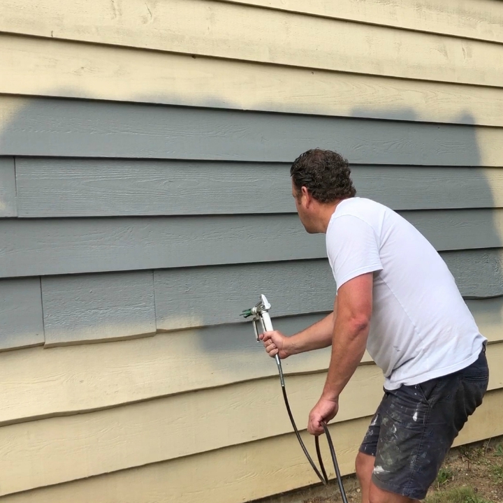 Easy to use, low overspray, easy to clean