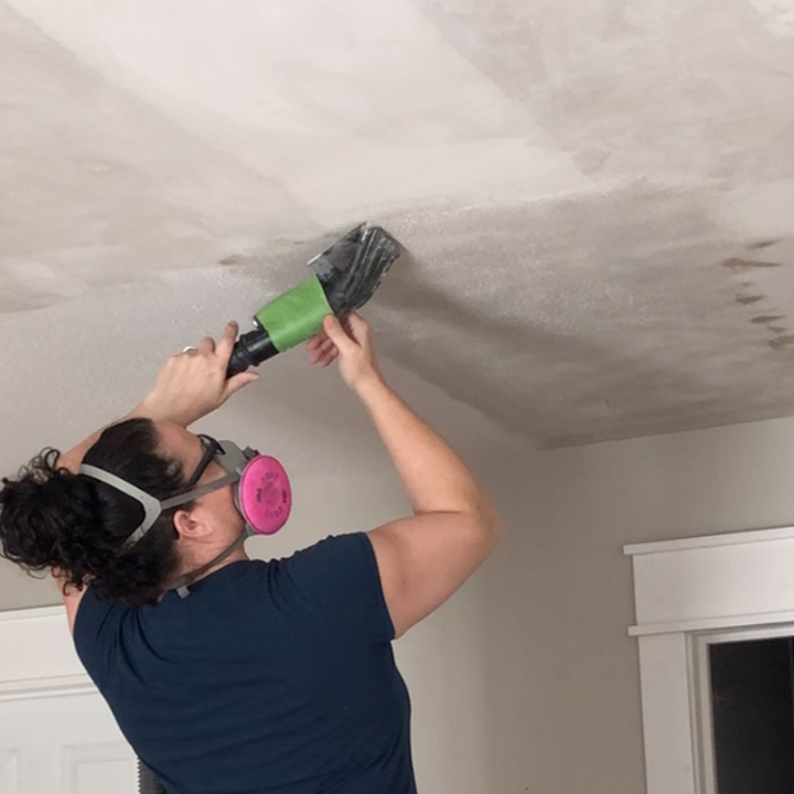 Scrape the Popcorn Ceiling