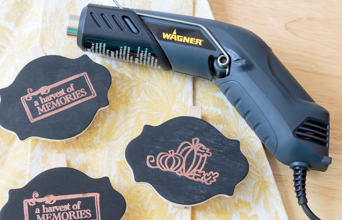 Embossing with a Heat Gun