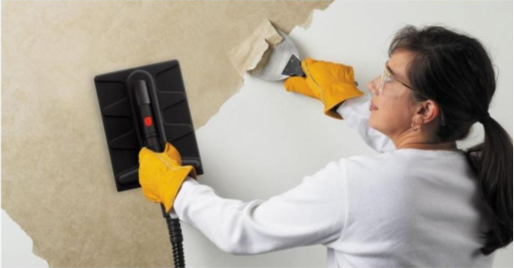 APPLYING THE WALLPAPER STEAMER