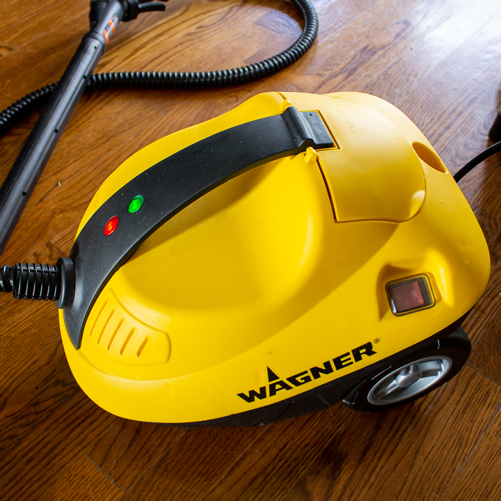 Versatile steamer in the living room