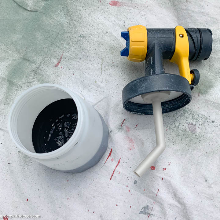 Prepare sprayer