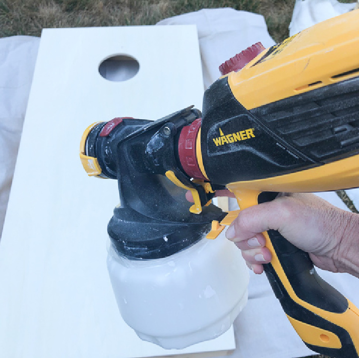 Let dry and paint sides