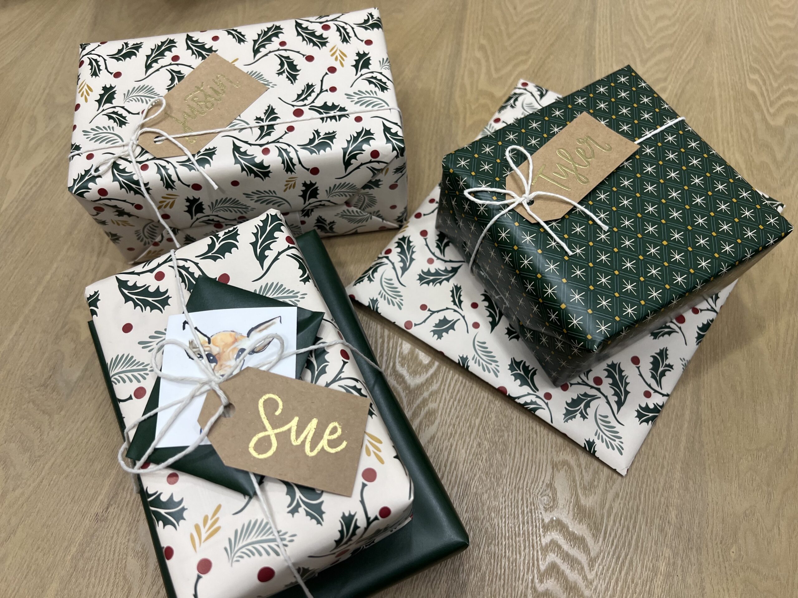 Embossed Gift Tags