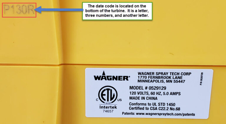 How to Find Your Wagner Product Date Code