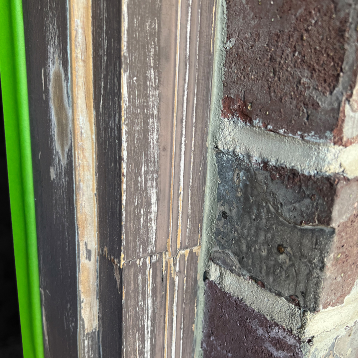 WAGNER sanding and prepping trim for paint